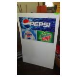 (5) 2007 PEPSI / MOUNTAIN DEW CORRUGATED SIGNS >>>