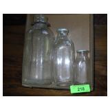 VINTAGE MEADOW GOLD MILK BOTTLES