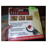 UNUSED LIFT & SLIDE FURNITURE MOVERS