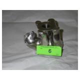 RESTORATION HARDWARE BEAR CANDLE HOLDER