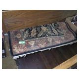 TUFTED WOOL RUG  3 1/2 x 5 1/2