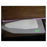 EXTENDING CURTAIN ROD, 2 TABLETOP IRONING BOARDS
