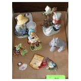ASST. FIGURINES (1 CAPODIMONTE BLUEBIRD)