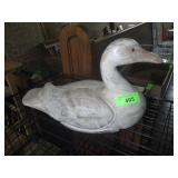 WOODEN DUCK DECOY 16' LONG