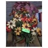 TWO FLOWER ARRANGEMENTS