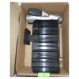 SWINGLINE 3 HOLE PUNCH, FILE HOLDERS