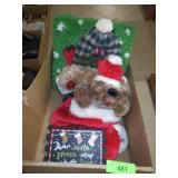 DAN DEE DOG STOCKING, LATCH HOOK THROW PILLOW>>>
