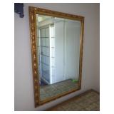 FRAMED BEVELED MIRROR (28 x 40")