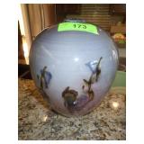 ART POTTERY VASE (9" TALL)