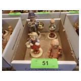 3 VTG GOEBEL HUMMEL FIGURINES, 1 SCHMID FIGURINE