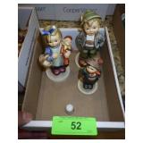 2 VTG GOEBEL HUMMEL FIGURINES, 1 SCHMID FIGURINE