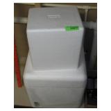TWO STYROFOAM CONTAINERS