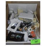 ASST ELECTRICAL SUPPLIES - SWITCHES, PLUGS, ETC
