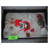 ASST HANDMADE CHRISTMAS ORNAMENTS
