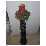 CERAMIC CANDLE HOLDER 29"