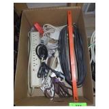 ASST EXTENSION CORDS, PLUG ADAPTERS, & WIRE