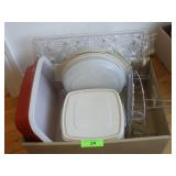 TUPPERWARE CONTAINER, MICROWAVE PLATES, PLASTIC>>>