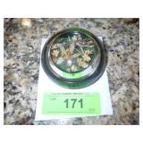 VTG DRIED FLOWER PAPERWEIGHT