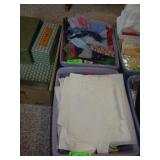 2 LOTS- ASST. MATERIAL & FELT
