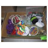 TWO BL YARN, VTG REAL LIFE MINIATURE SECRETARY,>>