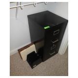 2 DRAWER FILE CABINET W/ HANGING FILES, FILE >>>>>