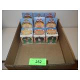 6 ENSCO NORTH POLE VILLAGE FIGURINES