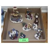 ASST. BOYDS BEARS FIGURINES & MUSIC BOX