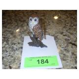 BOEHM PORCELAIN OWL FIGURINE