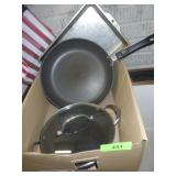 ANOLON SKILLET & PAN, CASSEROLE PAN