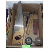 SLEDGE HAMMER, HAMMER, WEDGE, HACK SAW, WD-40>>>