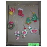 VTG SEQUINED ORNAMENTS