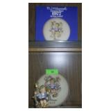VTG GOEBEL HUMMEL APPLE TREE BOY FIGURINE & PLATE