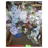 TWO FLORAL ARRANGEMENTS