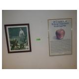 NORMAN ROCKWELL TEACHER PRINT (14 1/2 x 17 1/2) &.