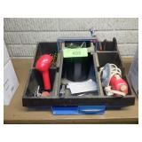 VTG TOOL TOTE W/ DRILL BITS, A MULTI-TOOL,>>