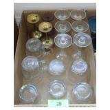 CRYSTAL STEMWARE, IRIDESCENT BRANDY OLD FASHIONED>