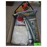 ASST TABLECLOTHS, NAPKINS, QUILTED RUNNER, HOTPAD>