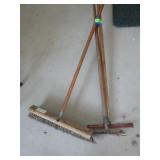 PUSH BROOM, HOE