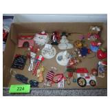 ASST CHRISTMAS ORNAMENTS & DECOR