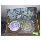 1998 TRAY, FOOTED COMPOTE, SERVING BOWL, CANDLE >>