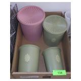 VTG TUPPERWARE CANISTERS