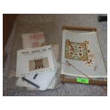 CALICO RIBBONS & LACE NEEDLEPOINT KIT W/ LOOM>>>