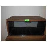 AV CABINET W/ GLASS DOORS *GREAT DISPLAY CASE* >>>