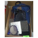 G H BASS BAKPACK, 9 WEST CROSS BODY BAG, MIRROR, >