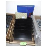 ACRYLIC BOOKSHELF, FILE HOLDERS