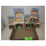 5 ENSCO NORTH POLE VILLAGE FIGURINES