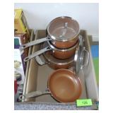 GOTHAM STEEL POTS & PANS XTRA LID, APPEARS UNUSED