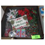 CROSSTITCH CHRISTMAS PILLOW, ORNAMENTS, BEAD>>>>