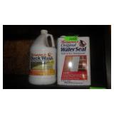 THOMPSON'S WATER SEAL (3/4 FULL?) & DECK WASH>>>