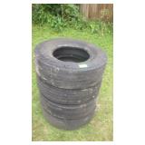 4 BRIDGESTONE TRUCK TIRES LT 265/75R16